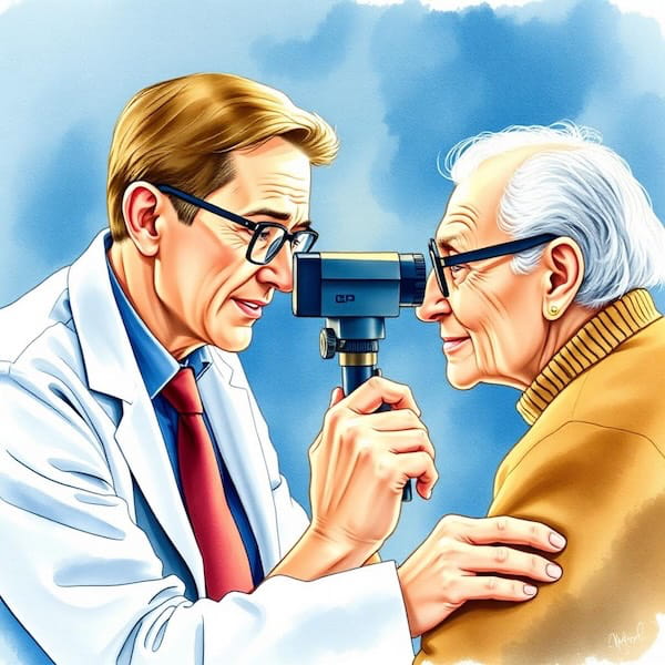 Bilan basse vision avec opticien spécialisé