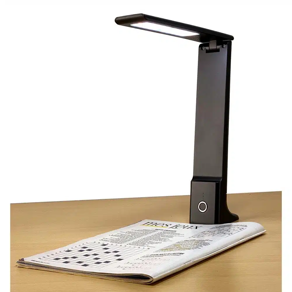 Lampe de lecture Eira noire pour éclairage optimal