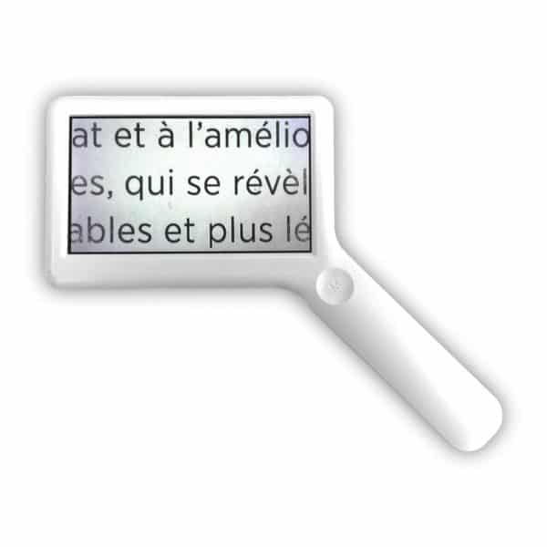 Loupe de lecture électronique Amélie — vue de face avec écran de 11 cm